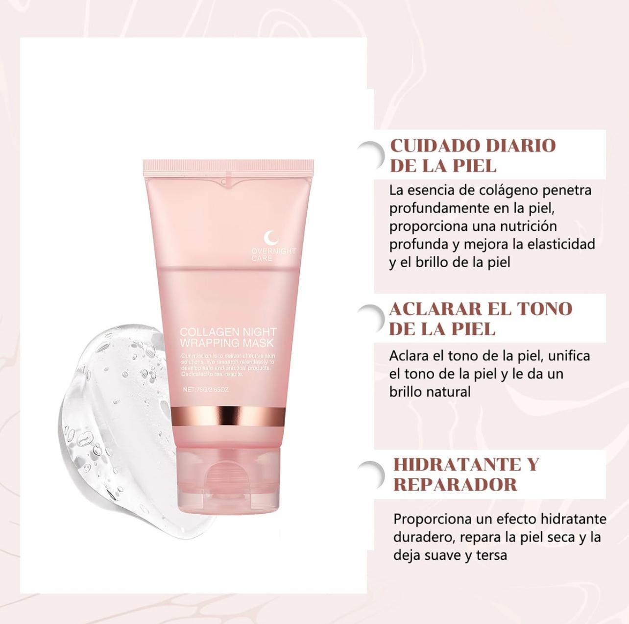 Mascarilla Colágeno Nocturna N1 Korea - Collagen Night Wrapping Mask