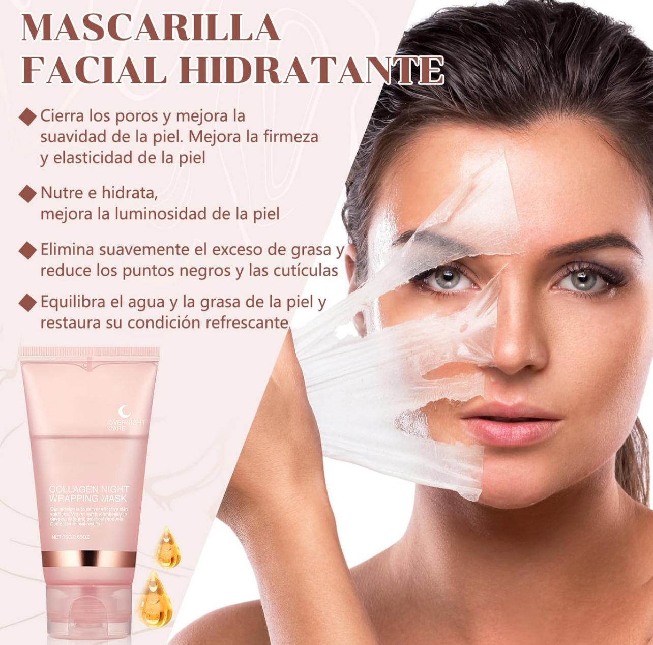 Mascarilla Colágeno Nocturna N1 Korea - Collagen Night Wrapping Mask