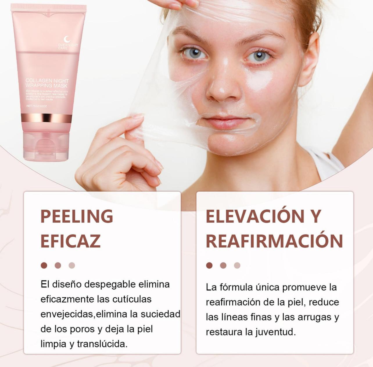 Mascarilla Colágeno Nocturna N1 Korea - Collagen Night Wrapping Mask