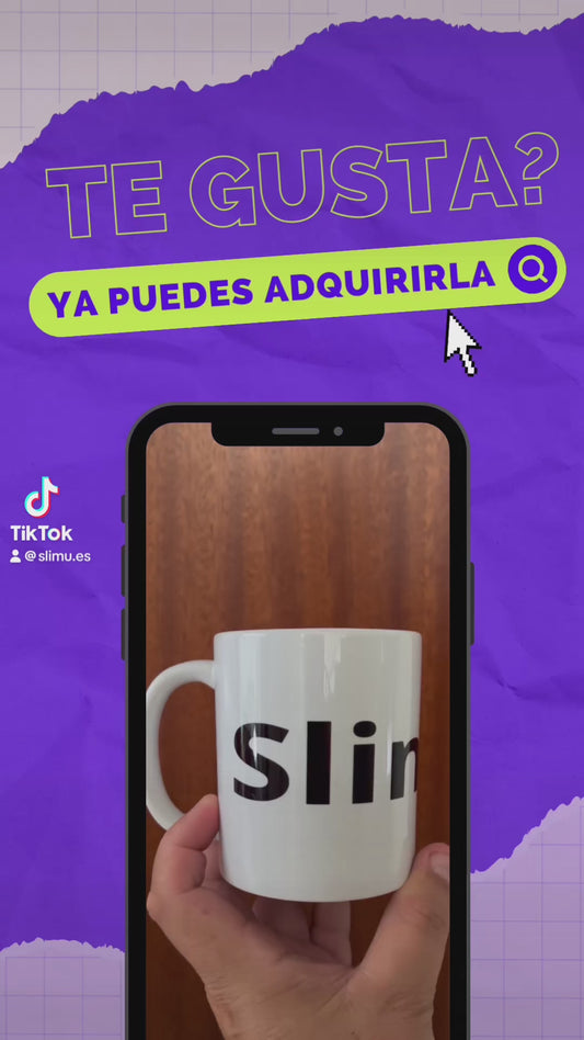 Caneca SlimU totalmente personalizada