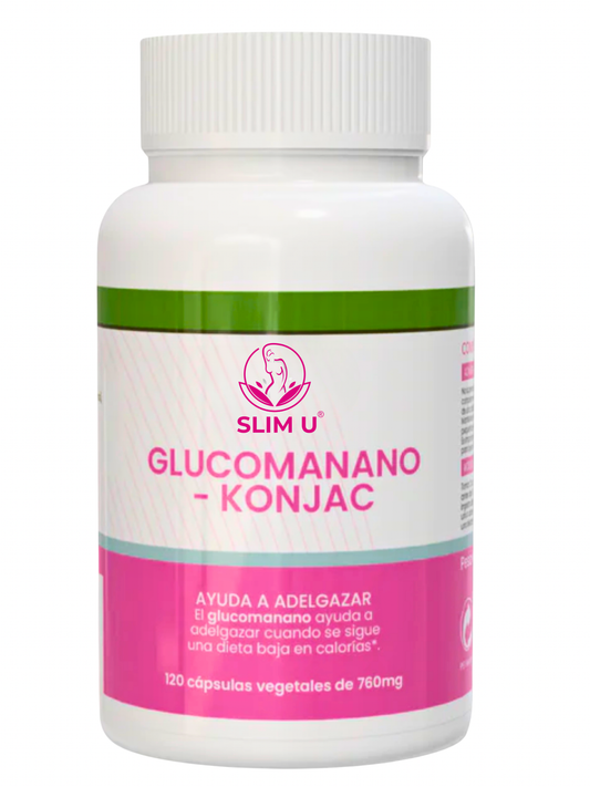 Glucomanano 750mg - Efecto Balón Gástrico